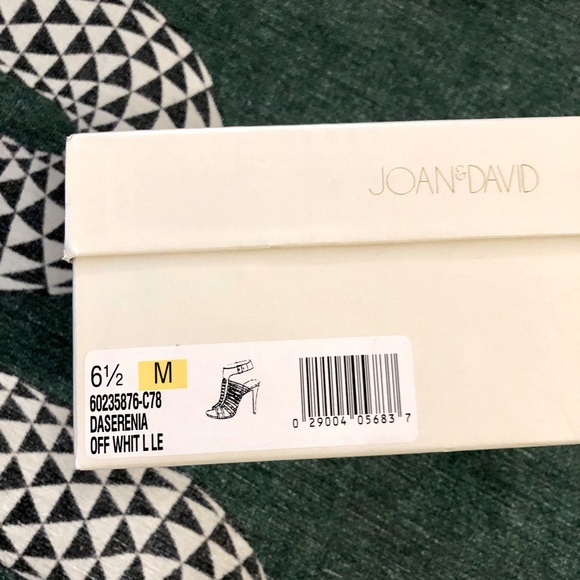 Off White Joan & David Heel Sandals - Picture 5 of 6